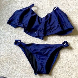 Two piece bathing suit!